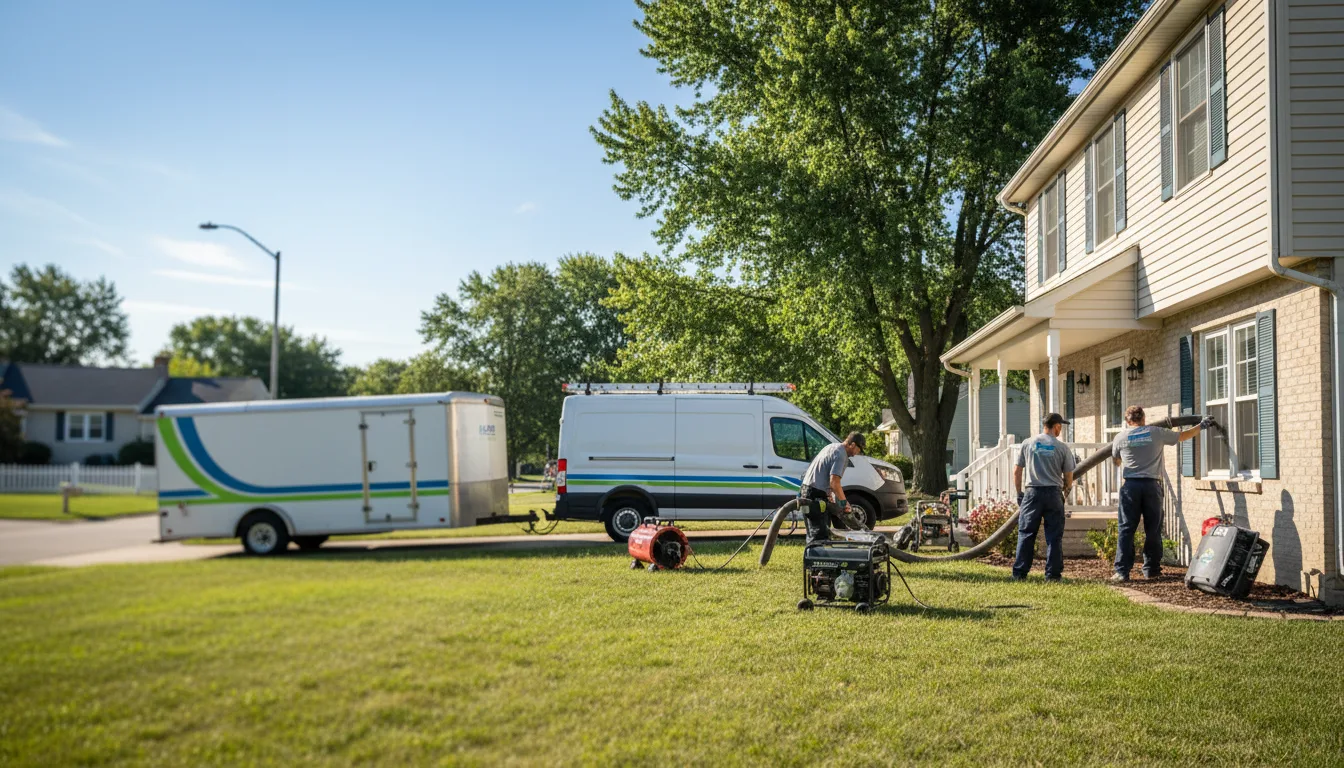 Flooded Basement Restoration And Cleanup With Repair in Jefferson, CO near me